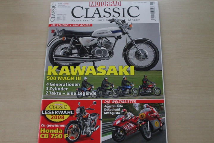 Deckblatt Motorrad Classic (02/2008)
